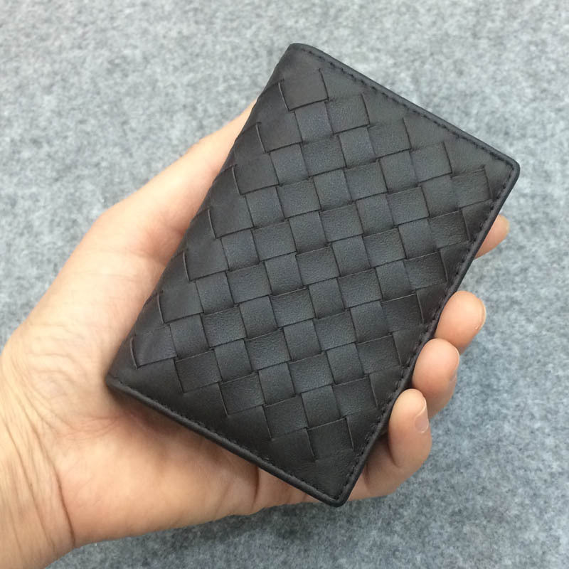 Document Solid Color Sheepskin Woven Large Card Pack Card Sleeve