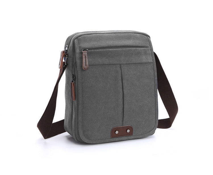 Women's & Men's Retro Fashion Canvas Business Men's Messenger Bag