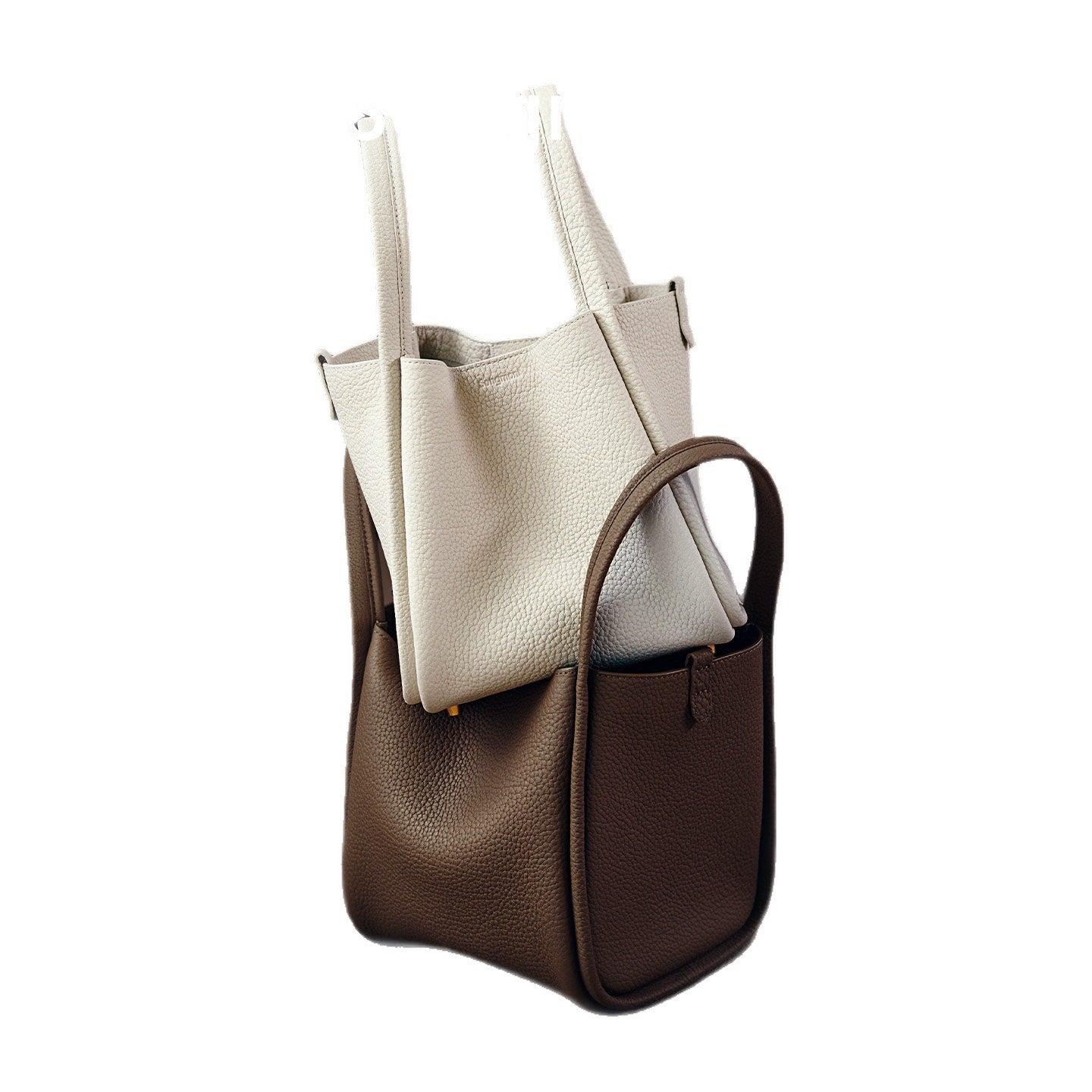 Pine Medium Vegetable Basket Under The Mountain Genuine Leather Large Women's Shoulder Bag