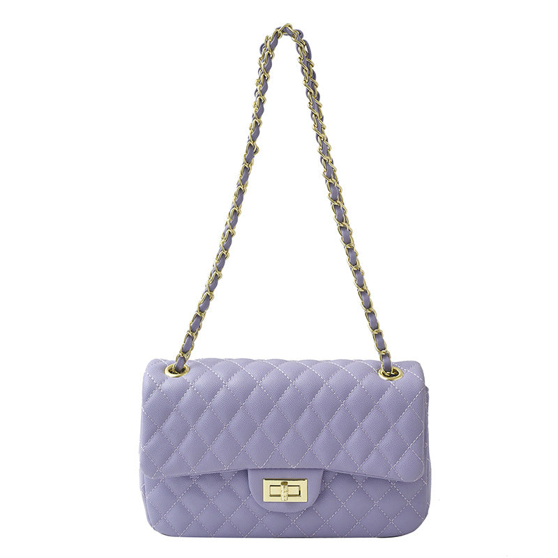 Women's Trendy Fashion Niche Textured Western Style Small Square Bags