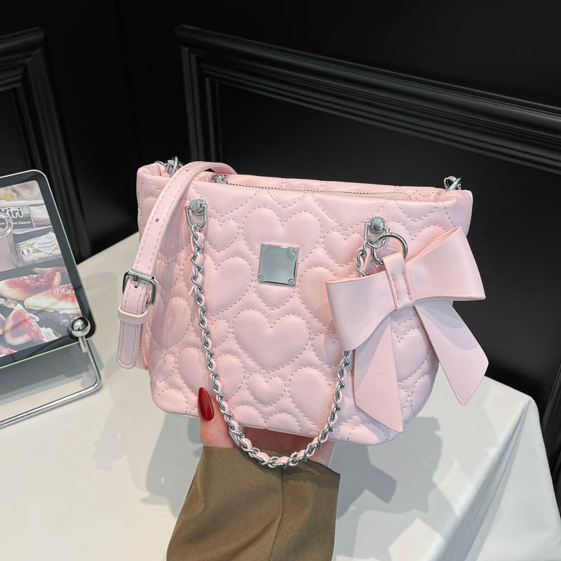 Women's Embroidery Thread Spring Discount Promotion Bucket Bag