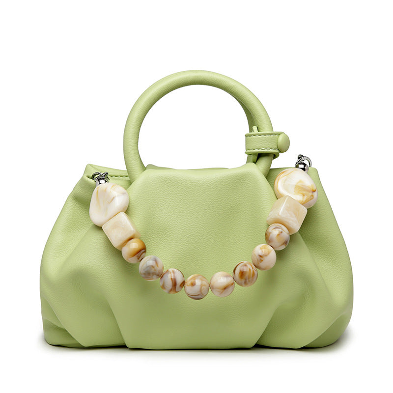 Women's Niche Fashionable Pleated Cloud Portable Elegant Korean Style Women's Handbag