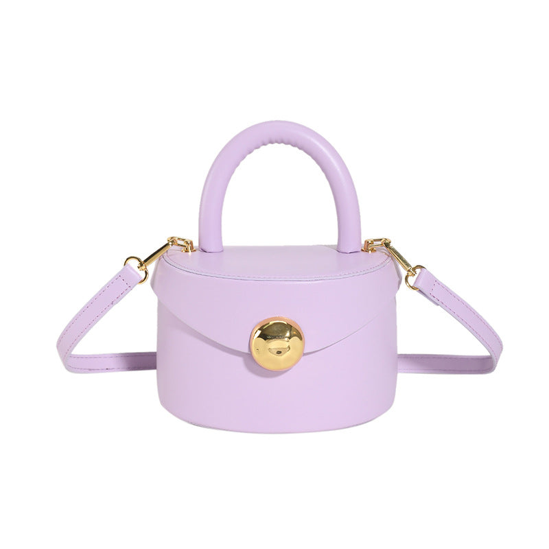 Design Versatile High Quality Popular Retro Solid Color Women's Shoulder Bag