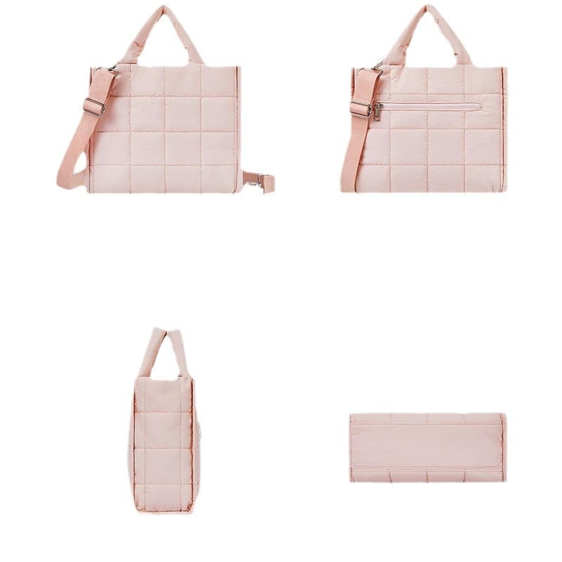 Women's Fashion Quilted Lightweight Fluffy Suitable For Shoulder Bags