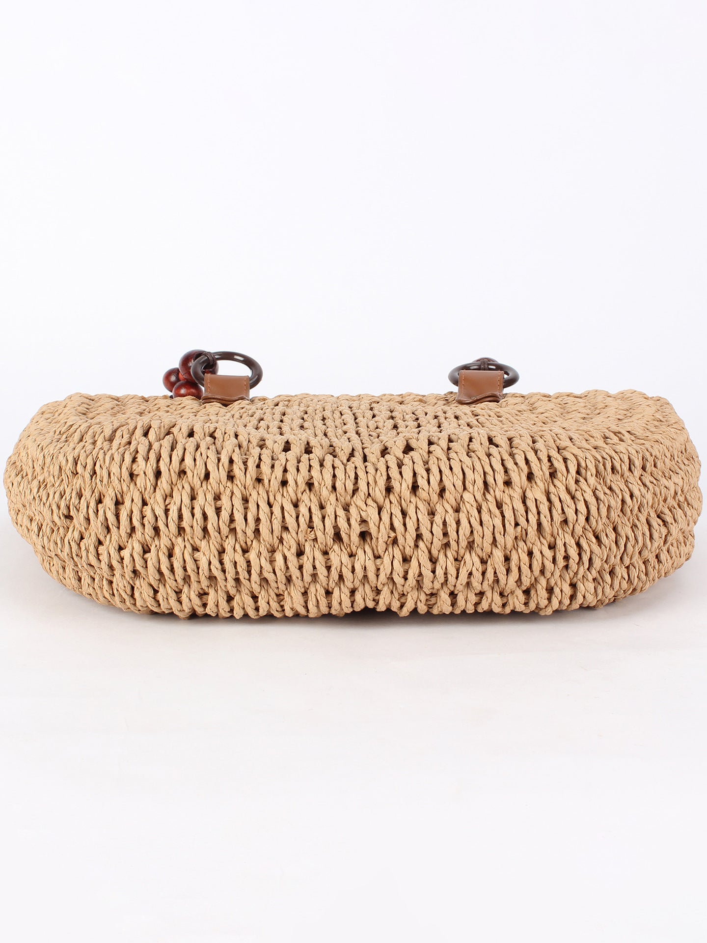 Women's Straw Woven Versatile Daily Commuter Seaside Vacation Bags