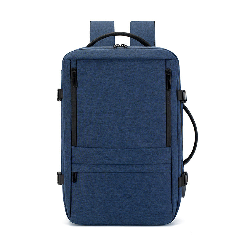 Men's Computer Large Capacity Dry Wet Separation Function Business Backpack