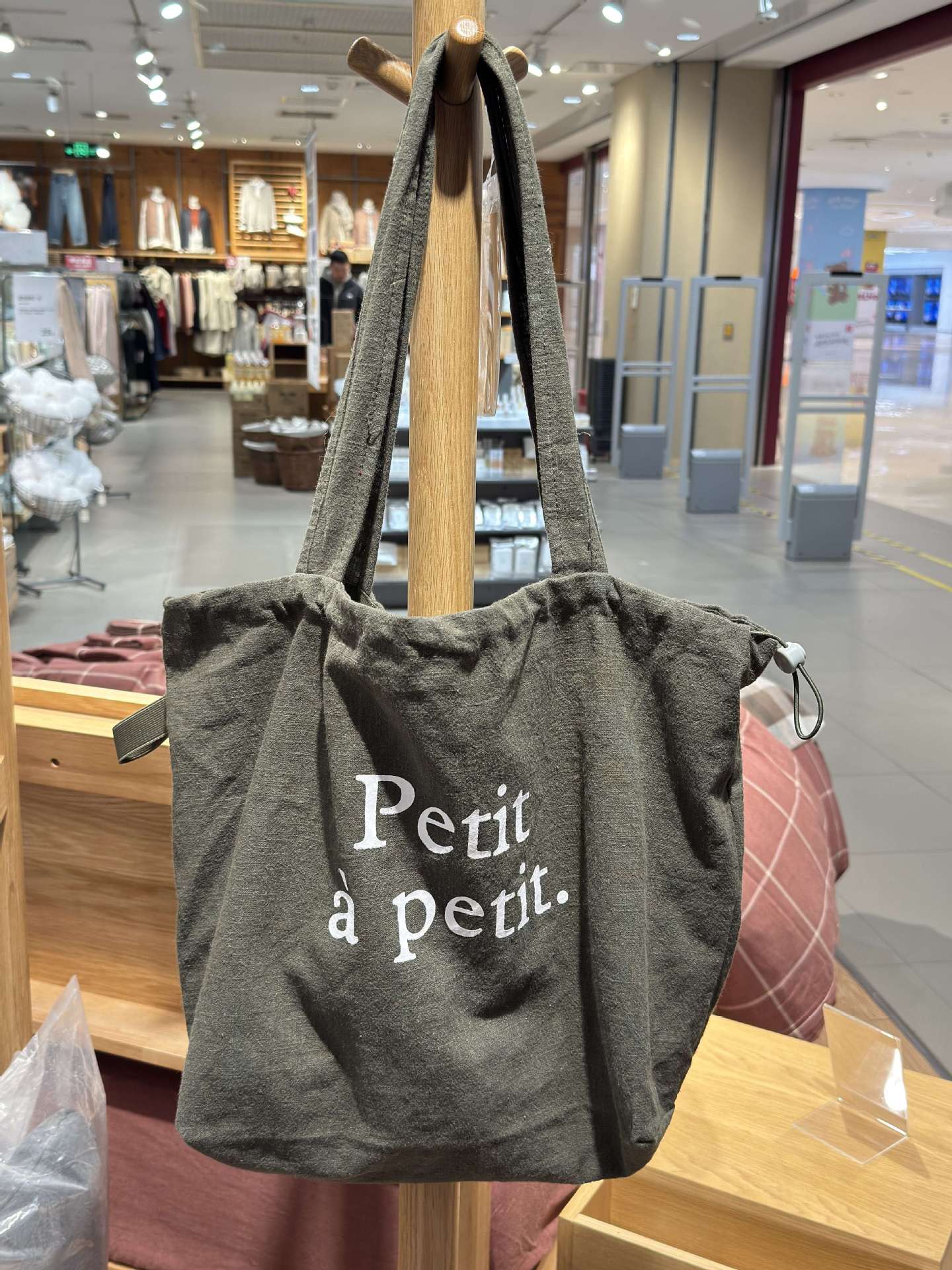 Linen Good-looking Large Capacity Textured Shopping Bags