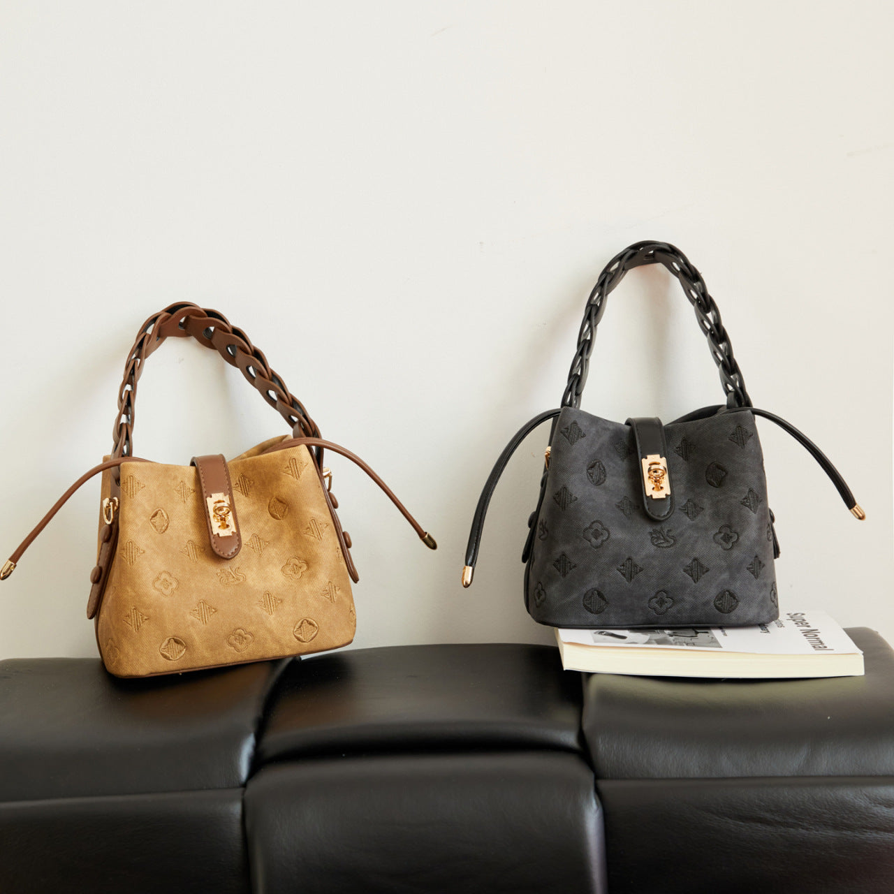 Women's Fashion Spring Light Luxury Portable Korean Style For Bucket Bags