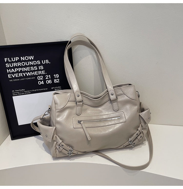 Women's Retro Large Capacity Summer Versatile Korean Style Women's Shoulder Bag