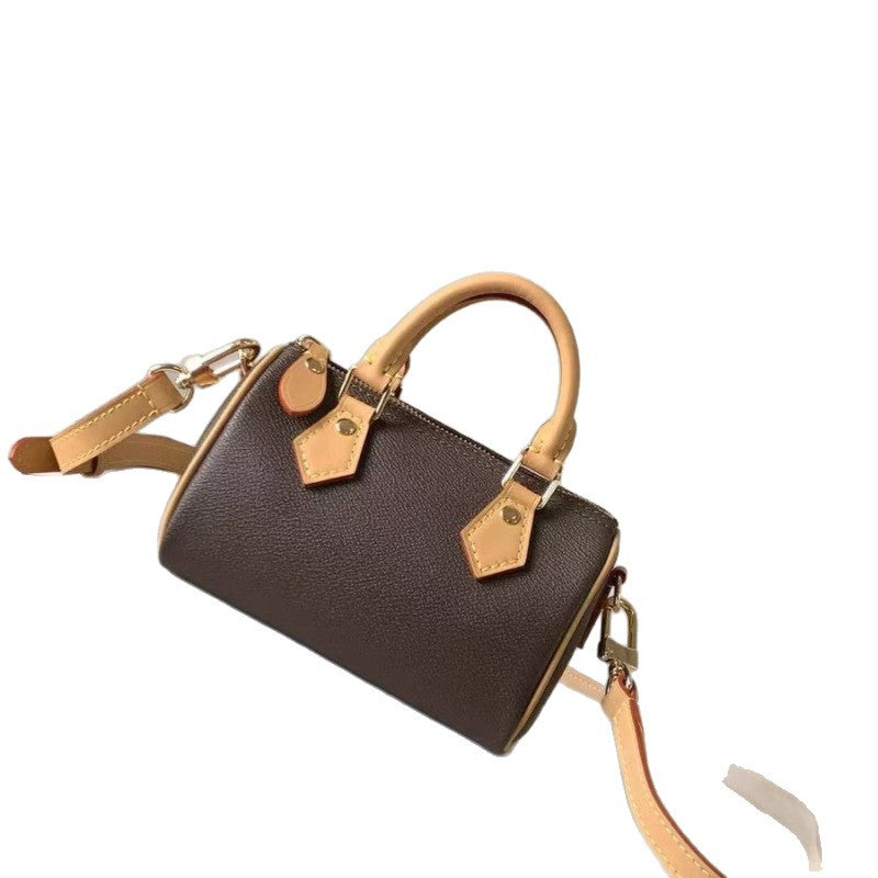 Original Logo Pillow Chip Boston Leather Tote Bag