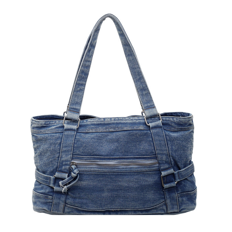 Women's Denim Summer Niche Korean Style Portable Women's Shoulder Bag