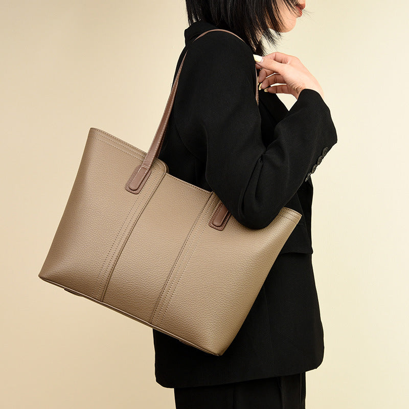 Women's Commuting Fashion Big Large Capacity Tote Bag