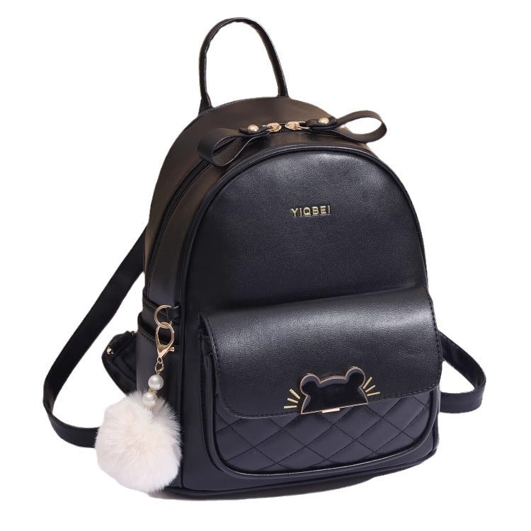 Durable Pretty Female Fashion Shopping Cartoon Leisure Backpack