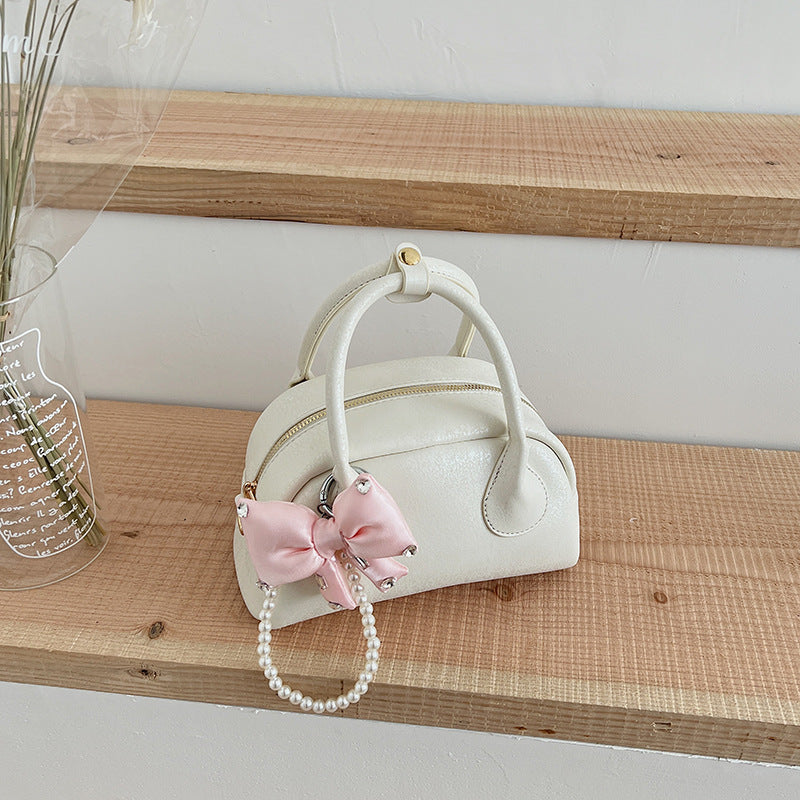 Women's Portable Spring Solid Color Simple Advanced Bags
