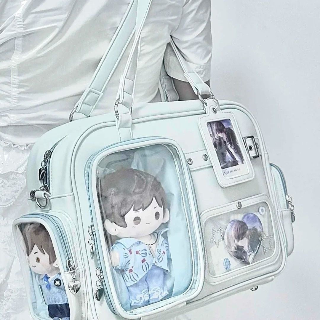 Women's Cartoon Doll Large Capacity Two Shoulders Women's Backpack