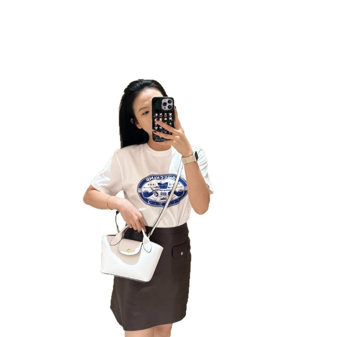 High Quality Cowhide Vegetable Basket Mini Women's Messenger Bag