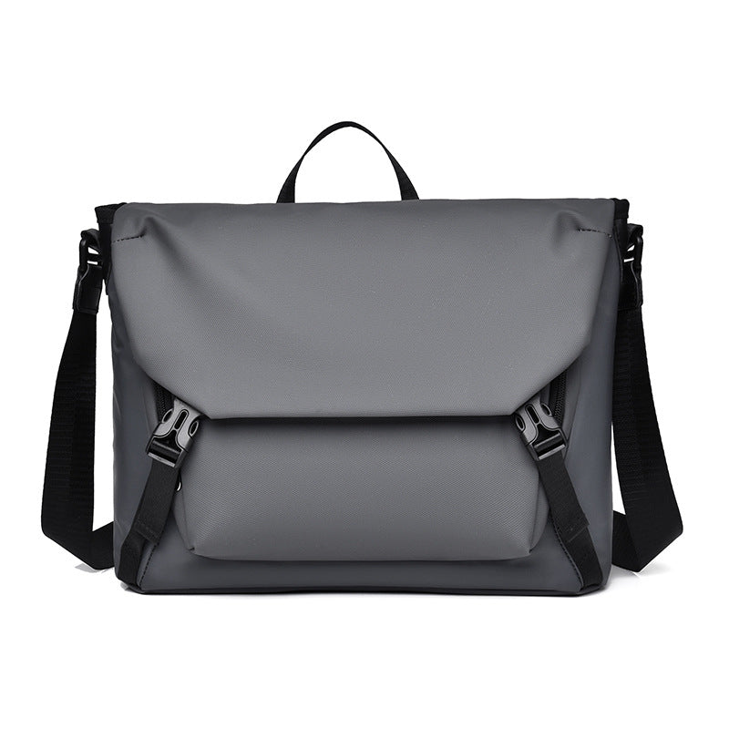 Women's & Men's Large Capacity Black Lightweight Commuter Men's Messenger Bag