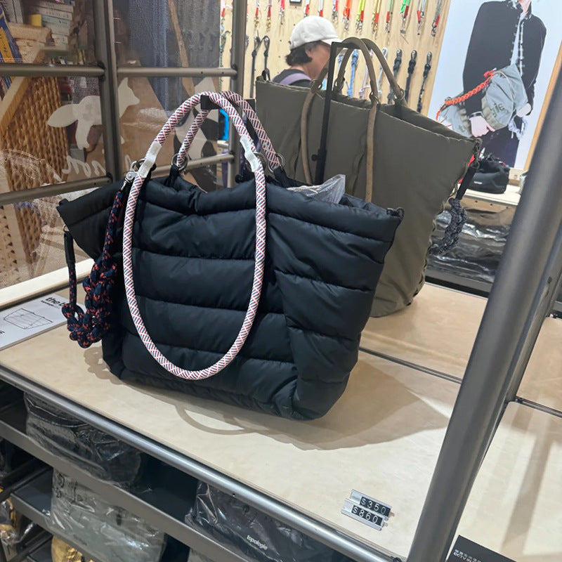 Beautiful Women's Korean Portable Shopping Class Tote Bag