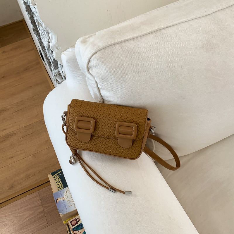 Women's Niche Woven Pattern Summer Versatile Fashion Women's Shoulder Bag