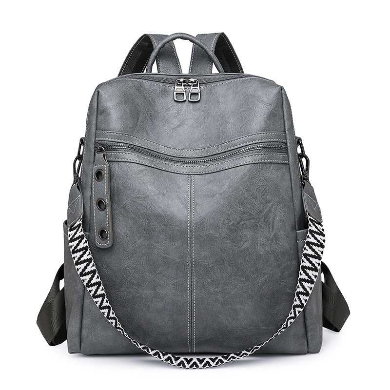 Women's Korean Style Simple Fashion Large Capacity Women's Backpack