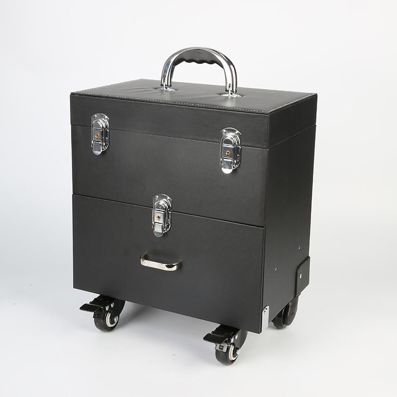 Professional Tattoo Embroidery Nail Beauty Box Brake Large Capacity Storage Cosmetic Cases