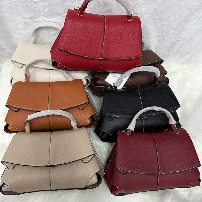 Women's Choose Smile French Poling Niche High-grade Women's Messenger Bag