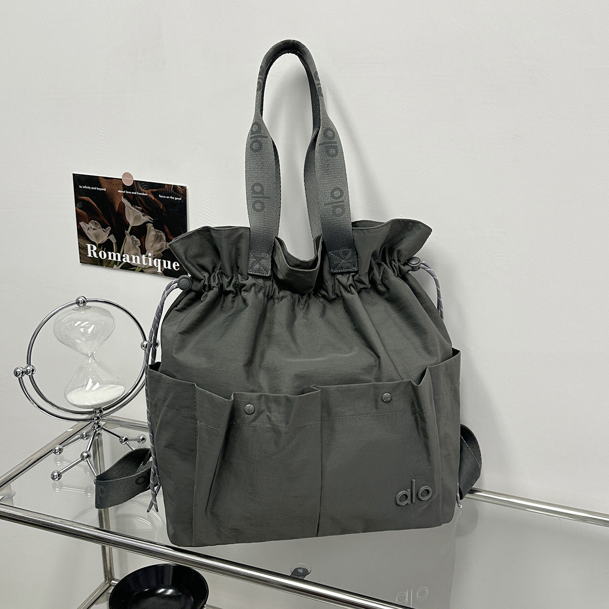 Women's Drawstring Cloud Nylon Large Capacity Fashion Backpacks