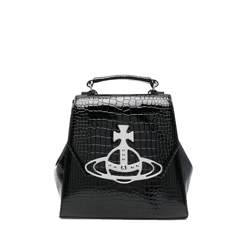 Queen Mother Crocodile Pattern Saturn Big Sweet Cool Wind Large Bags