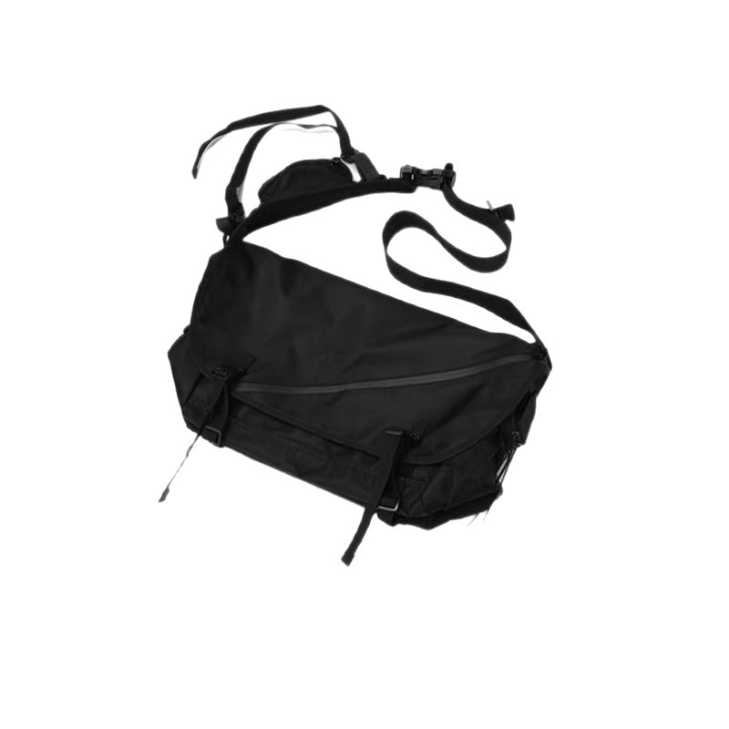Green Working Style Fashion Male Youth Less Large Men's Messenger Bag
