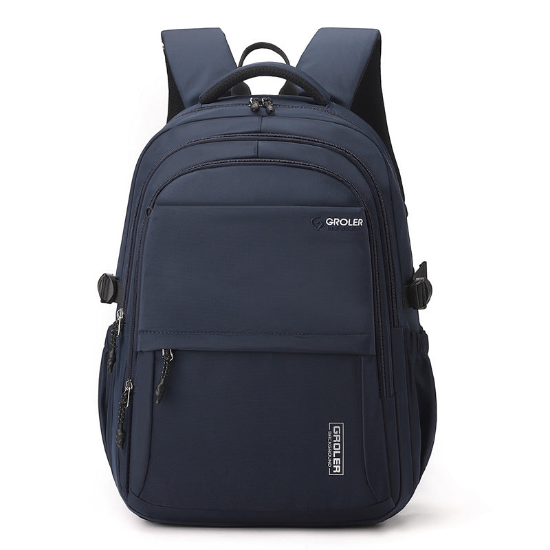 Junior's Large Capacity Junior Simple Boys Leisure Backpack