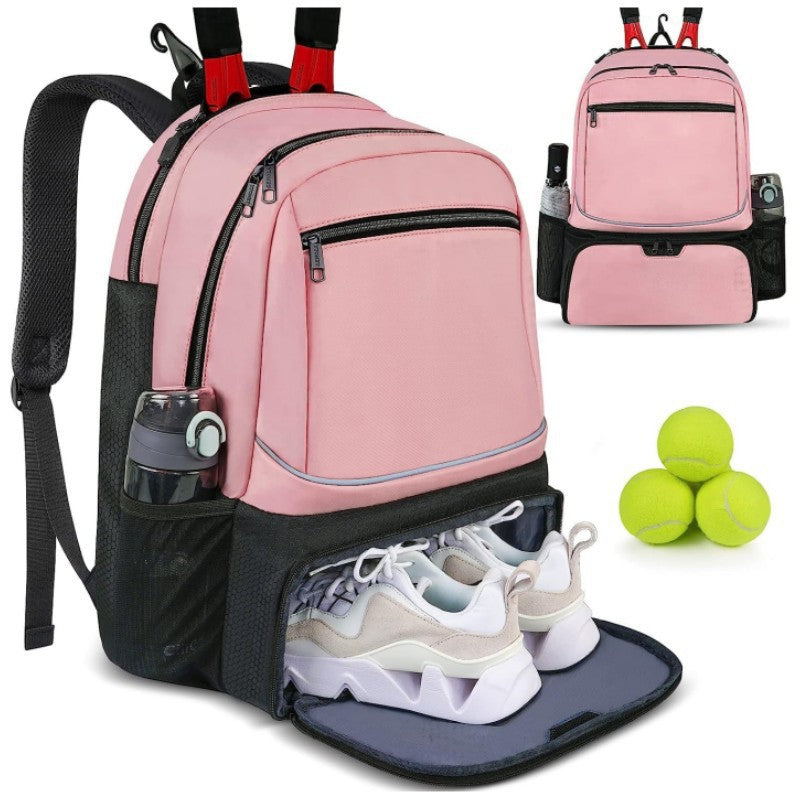 Racket Large Capacity Layered Storage Shoes Independent Leisure Backpack