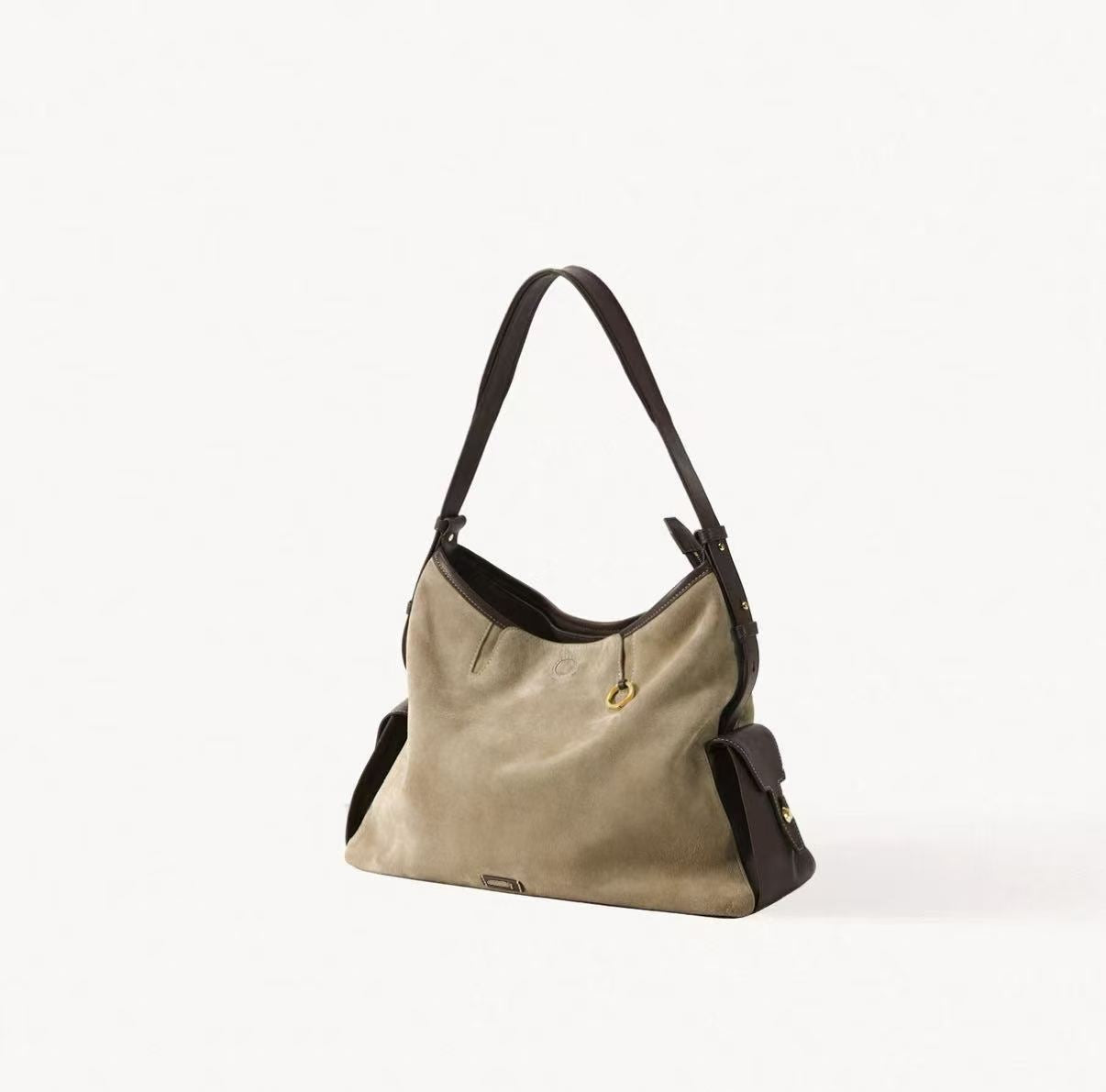 Mountain Lower Pine Tracking Large Capacity Totes Retro Tote Bag