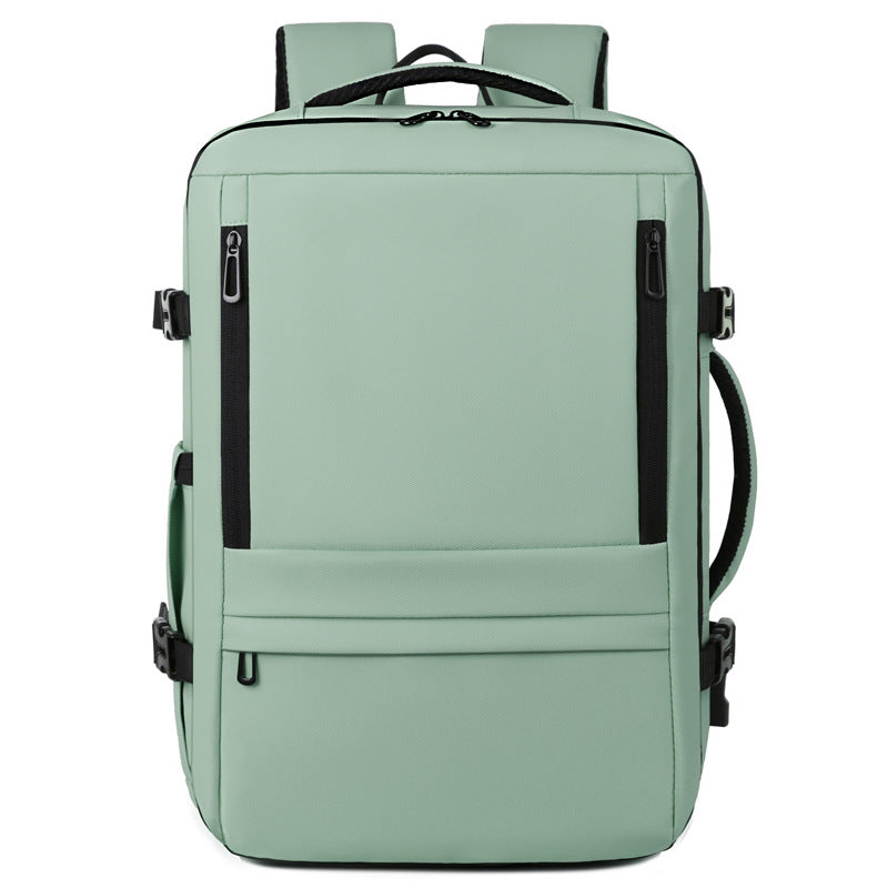 Men's Large Capacity Expandable Advanced Fashion Waterproof Commuter Business Backpack
