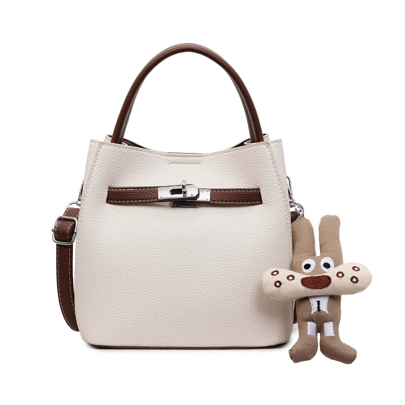 Fashion Personalized Trendy Niche Textured Vegetable Bucket Bags