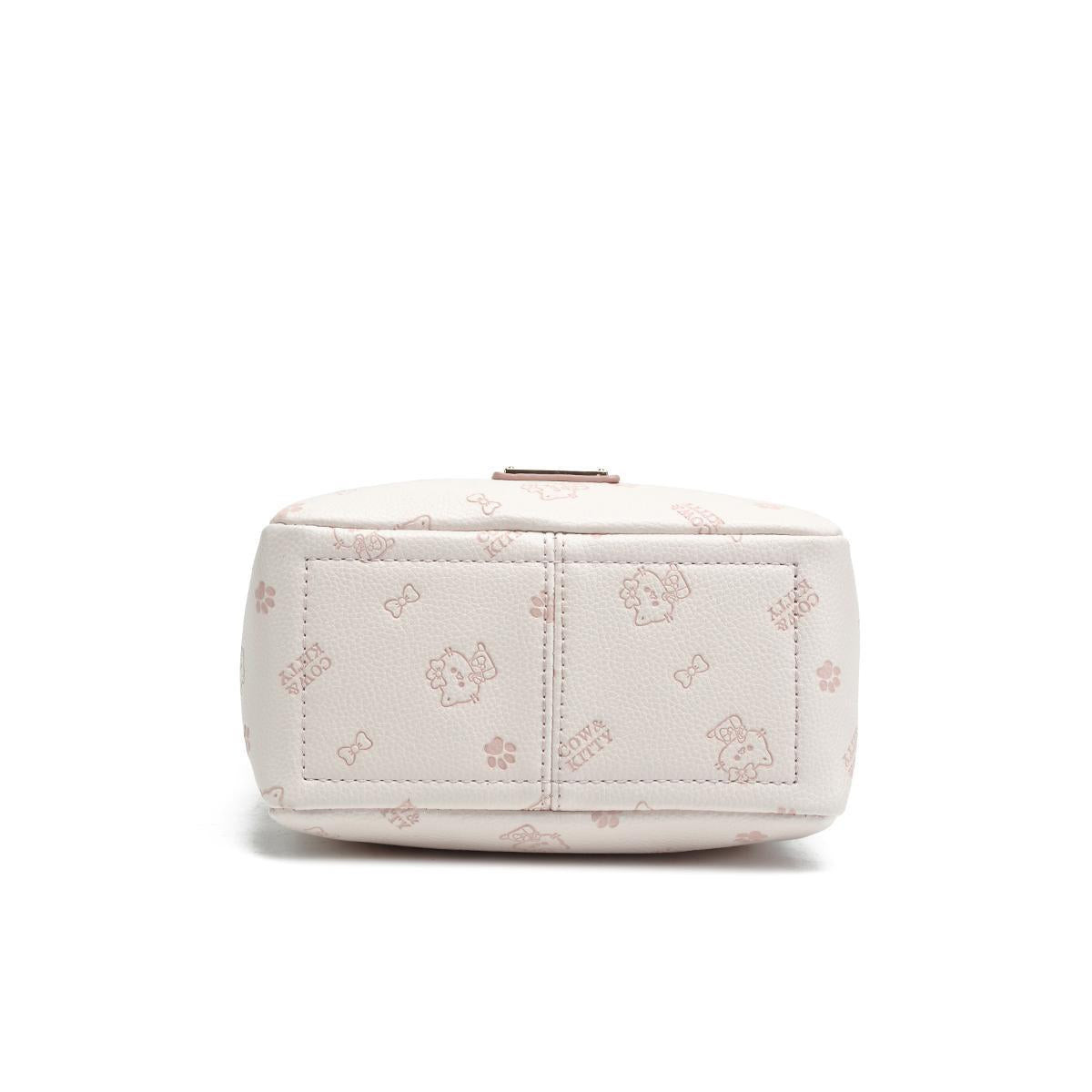 Trendy Bright Cherry Blossom Portable Pink Women's Messenger Bag