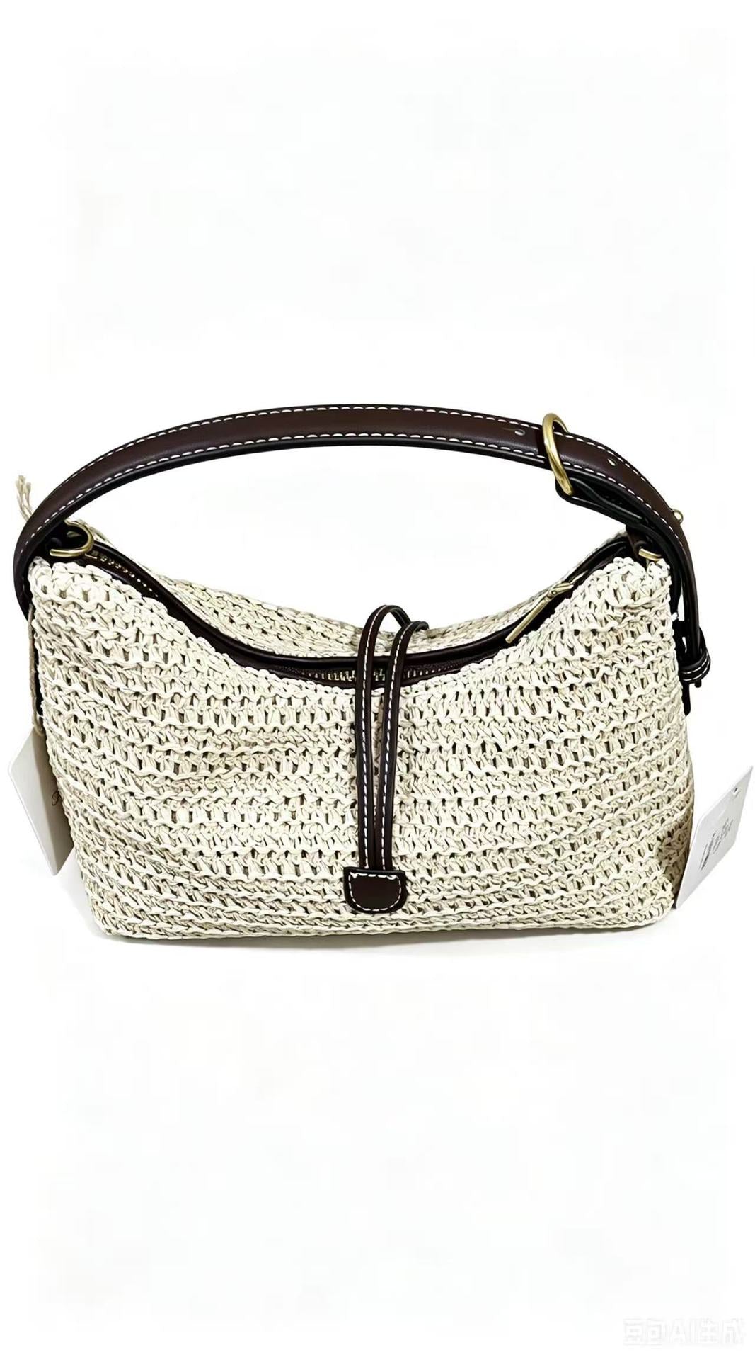 Women's Niche Vintage Weave Handmade Straw Fashion Women's Handbag