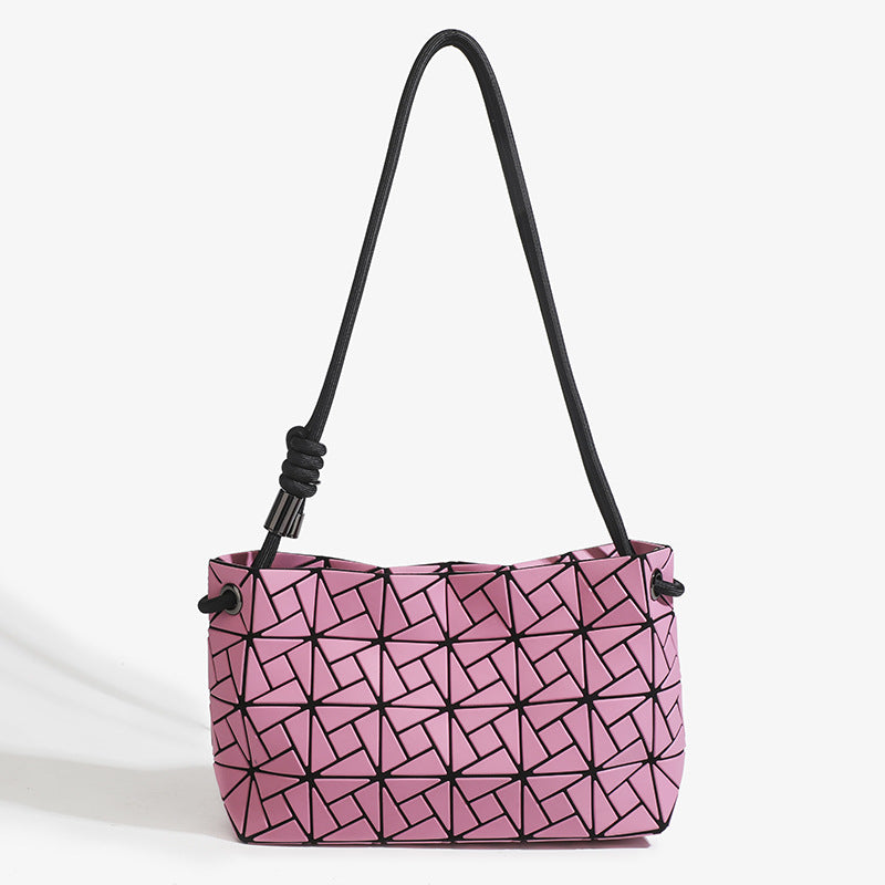 Women's Windmill Rhombus Geometric Underarm Trendy Bags