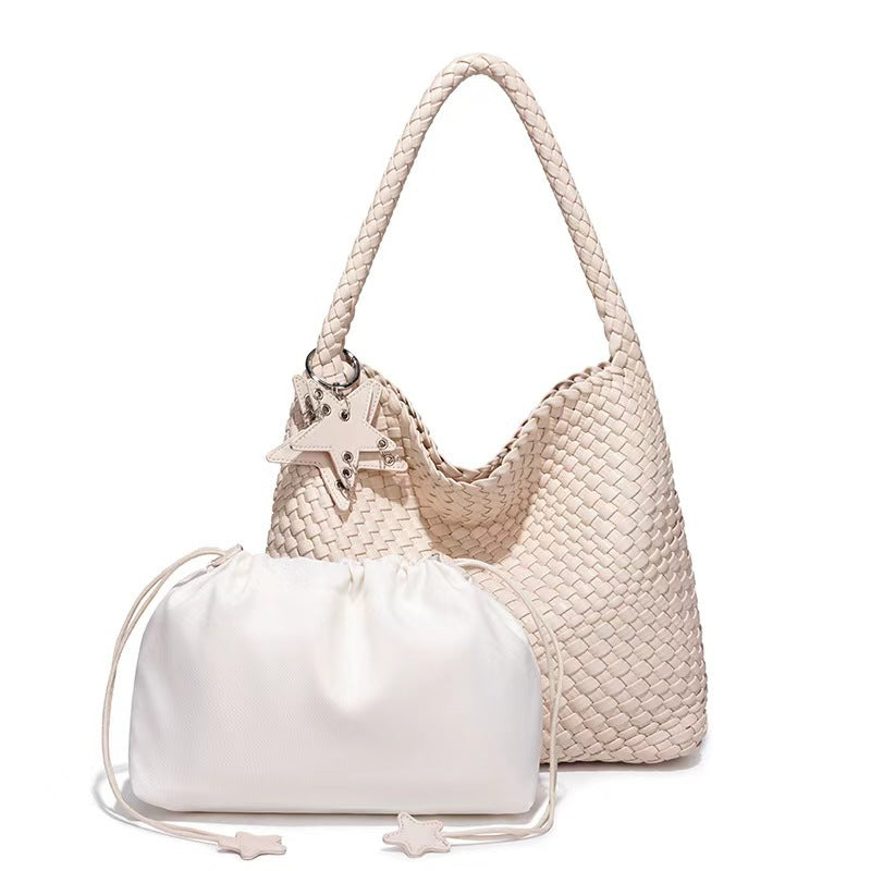 Gun Champagne Hand-made Large Capacity Totes Design One Women's Handbag