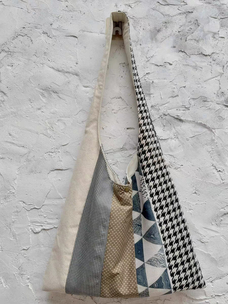 Style Canvas Large Capacity Totes Vintage Tassel Bags
