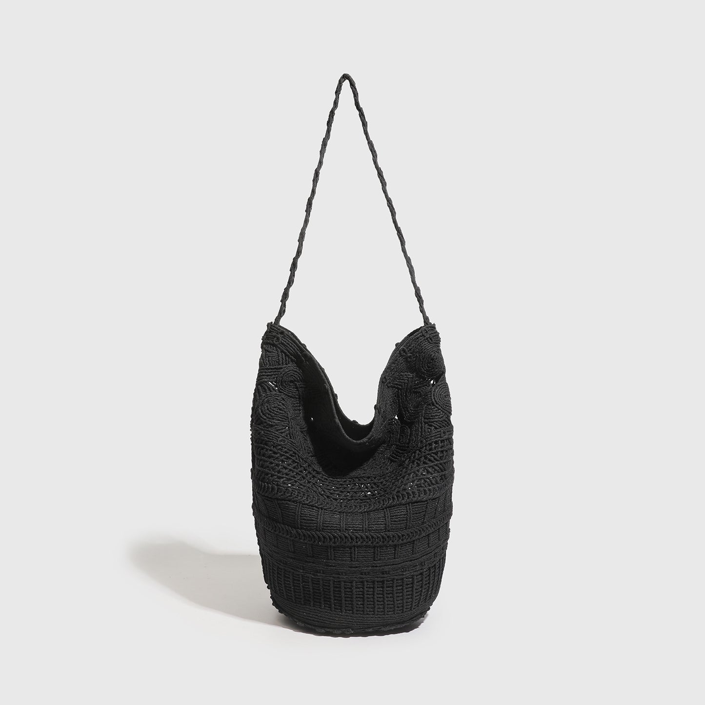 Women's Handmade Crocheted Large Vintage Summer Capacity Versatile Women's Handbag