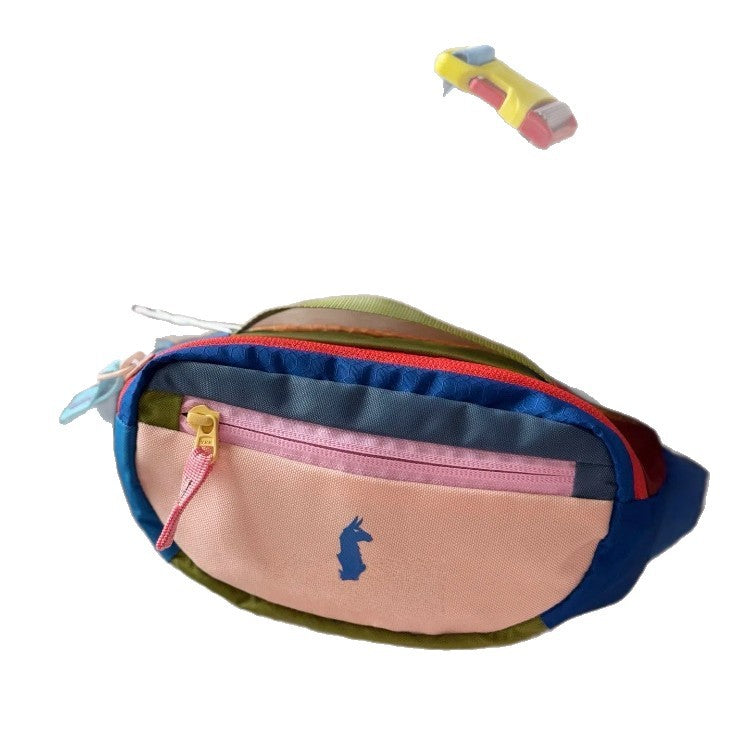 Attractive Classic Slouchy Fashion Dopamine Lightweight Sport Waist Bag, Accessory Bag