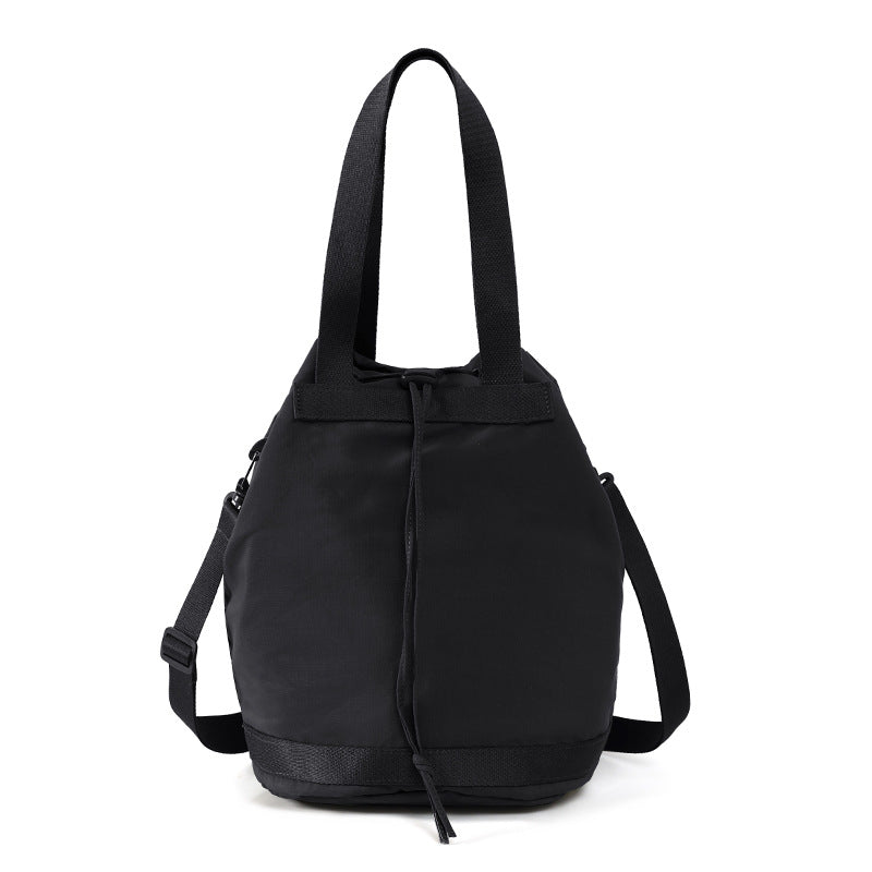 Drawstring Hand Large Capacity Strap Detachable Bucket Bag