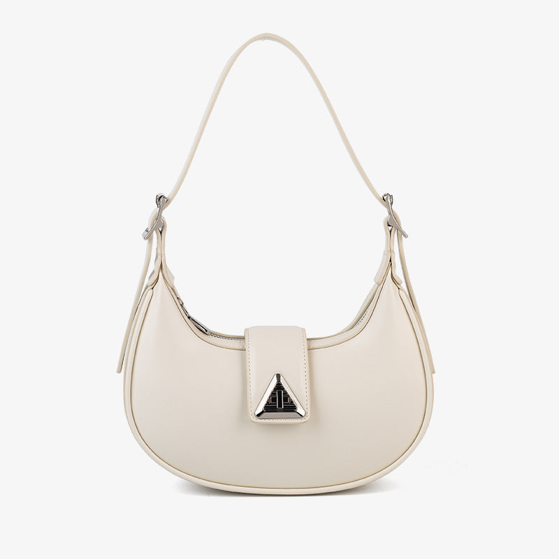 Women's Portable Fashion Minority Design Crescent Moon Bags