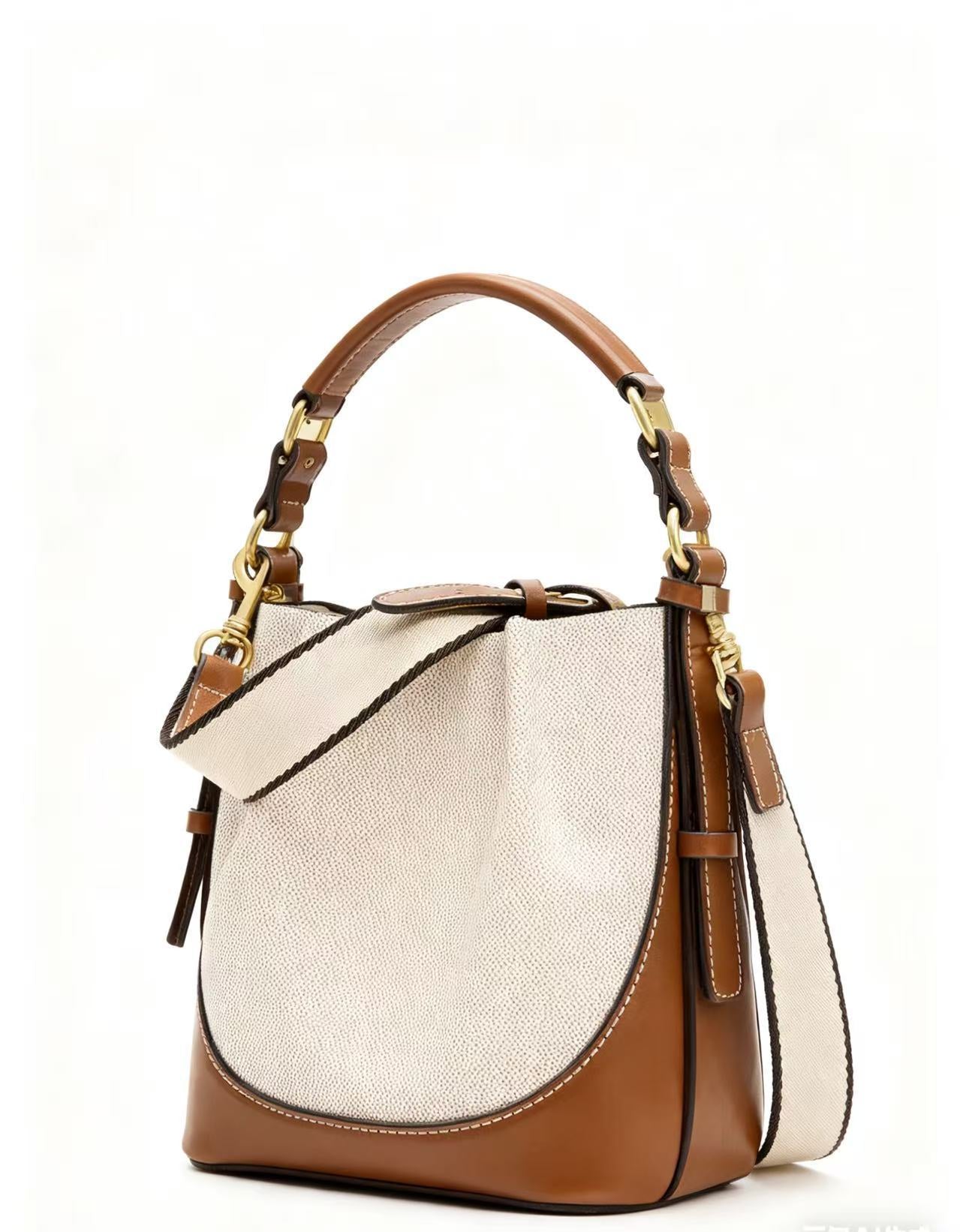 Women's Z Niche Design Fashion Drawstring Canvas Bags