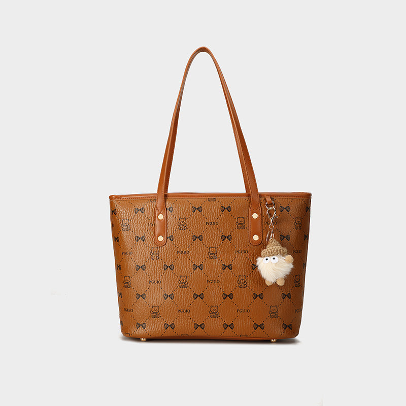 Women's High-grade Big Large Capacity Class Commuter Women's Shoulder Bag