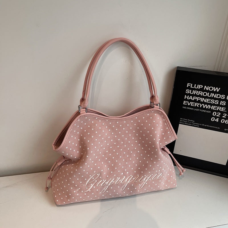 Women's Fashion Leisure Commute Large Capacity Winter Popular Women's Shoulder Bag