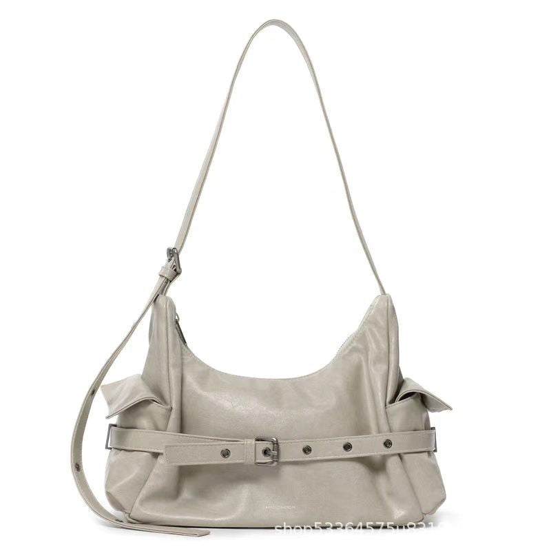Glamorous Niche Motorcycle Fashion Large Capacity Underarm Bag