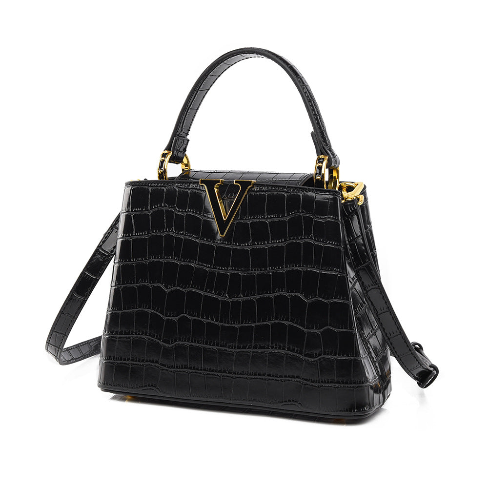 Women's Cross Body Fashion High Sense Simple Bucket Bag