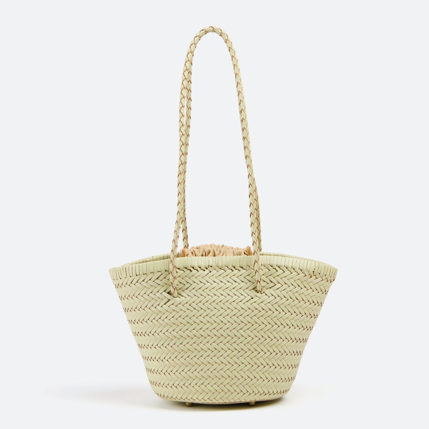Leather Handmade Woven French Style Retro Bags