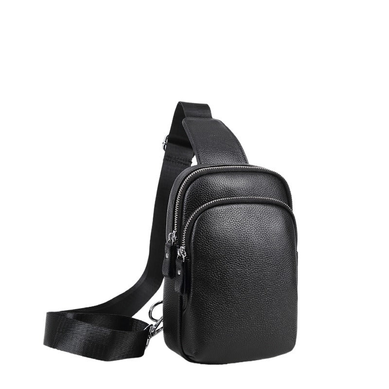 Men's Soft Leather Fashion Top Layer Cowhide Men's Messenger Bag